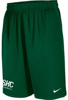 Men's Woven Training Shorts, Dark Green